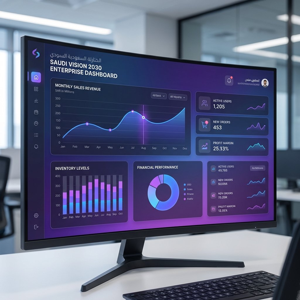 ERP Dashboard Preview
